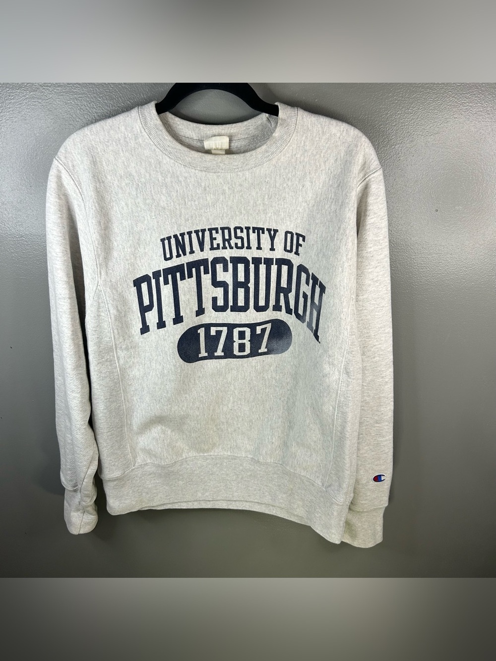 Vintage Champion Reverse Weave University of Pittsburgh Crewneck Size Small